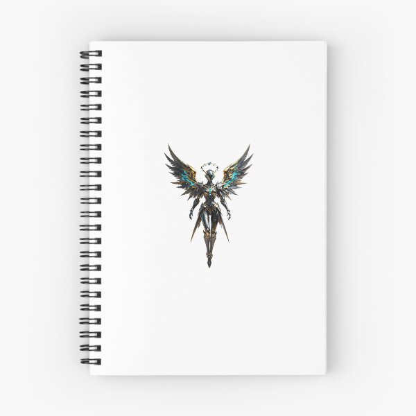 Item preview, The Dark Matter Seraph - Cosmic Dominance Luxury Art designed and sold by Chrome cinematic.