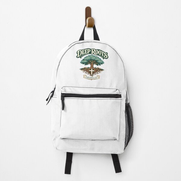 Item preview, Deep Roots Christian Tree – Colossians 2:7 Bible Verse designed and sold by stylishdzign.
