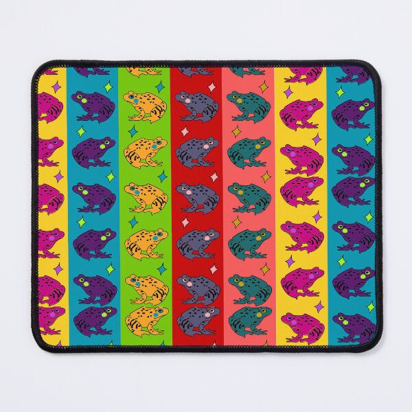 Item preview, Colorful Retro Toad Pattern Bright Pop Art Design designed and sold by darametzgerart.