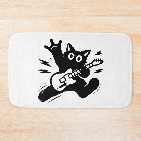 Item preview, Jumping Rock Cat With Glasses Sticker designed and sold by gringoods.