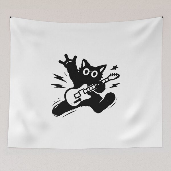 Item preview, Jumping Rock Cat With Glasses Sticker designed and sold by gringoods.