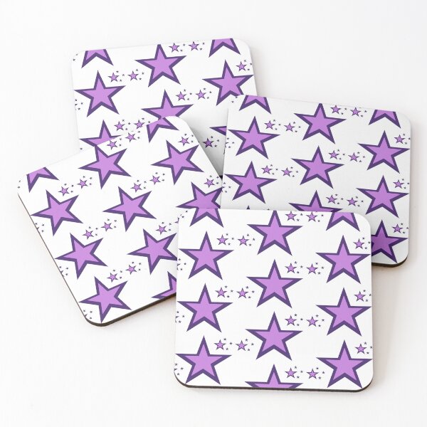 Item preview, Fashion stars in shades of purple designed and sold by imperiumpublicitario .
