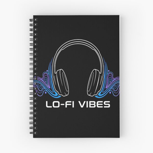 Item preview, Lo-Fi Vibes – Minimal Headphones Soundwave Design designed and sold by Midnight Veil Designs.