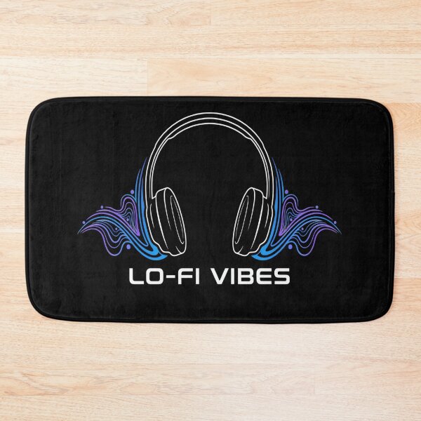Item preview, Lo-Fi Vibes – Minimal Headphones Soundwave Design designed and sold by Midnight Veil Designs.