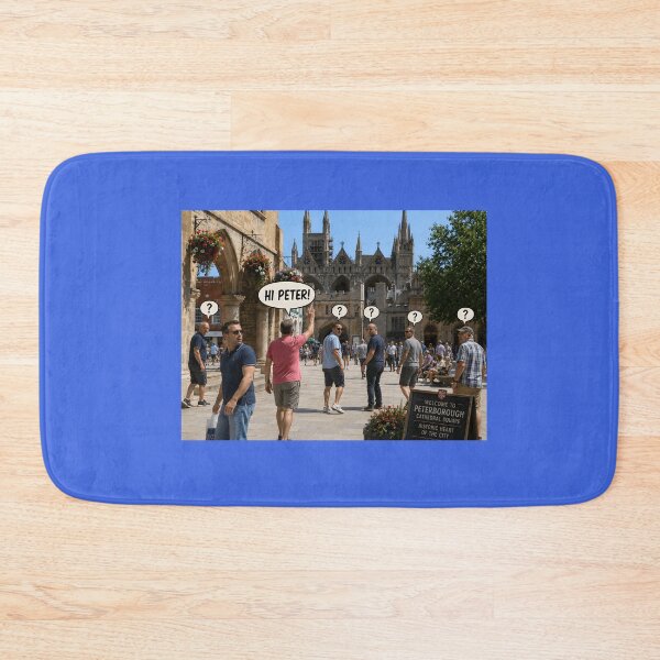 Item preview, Hi Peter Funny Peterborough Dad Joke Design designed and sold by Hornace88studio.