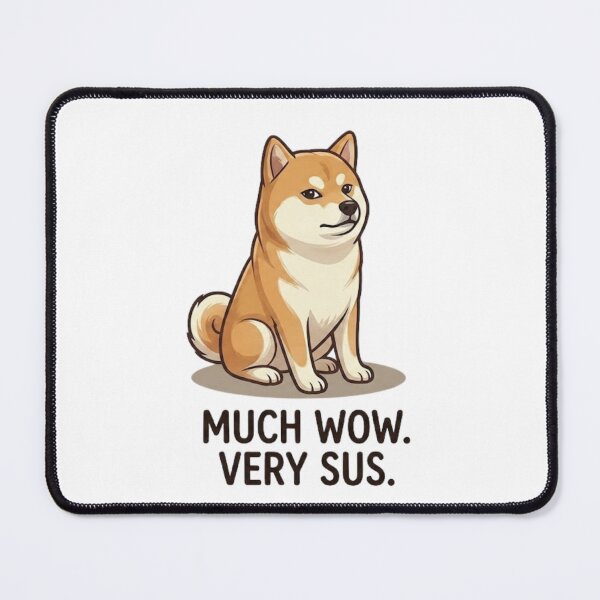 Item preview, Much Wow Very Sus Dog designed and sold by GiggleInkTees.