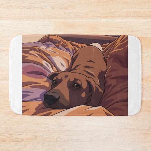 Item preview, Retro Sunset Dog designed and sold by PtRedGraph.