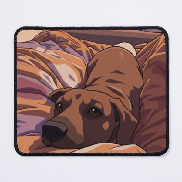 Item preview, Retro Sunset Dog designed and sold by PtRedGraph.