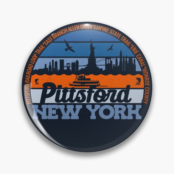 Item preview, Pittsford New York Sunset Retro Vintage Local Pride Logo designed and sold by CRHPOD20.