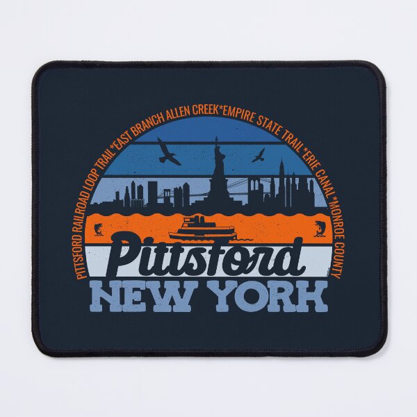 Item preview, Pittsford New York Sunset Retro Vintage Local Pride Logo designed and sold by CRHPOD20.