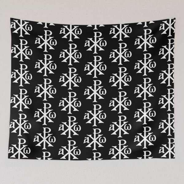 Item preview, Chi Rho Christogram White designed and sold by sifis.