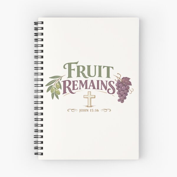 Item preview, Fruit Remains Christian Growth – John 15:16 Bible Verse designed and sold by stylishdzign.