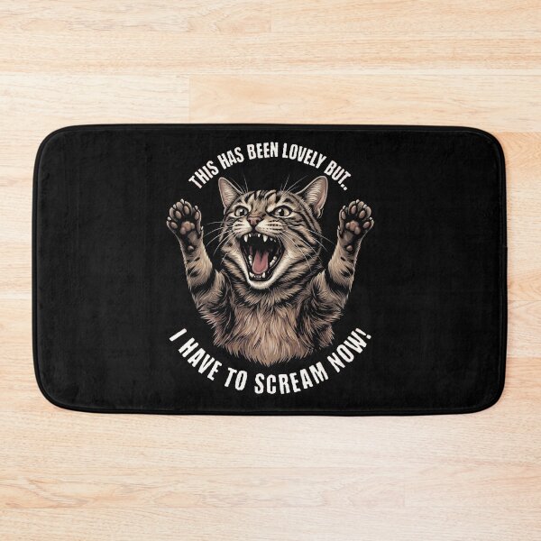 Item preview, This Has Been Lovely But I Have To Scream Now Tabby Cat designed and sold by d247.