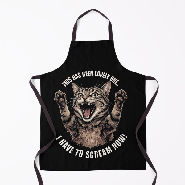 Item preview, This Has Been Lovely But I Have To Scream Now Tabby Cat designed and sold by d247.