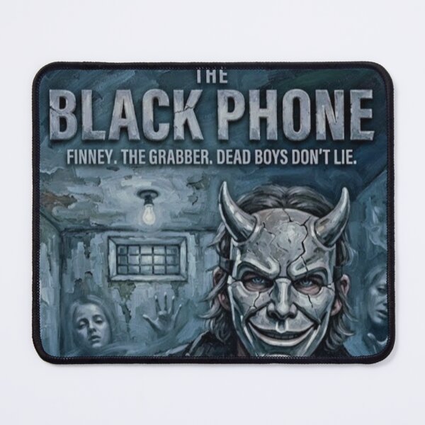 Item preview, The Black Phone Supernatural Horror Fine Art Tribute designed and sold by Art's Diner.