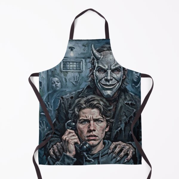 Item preview, The Black Phone Supernatural Horror Fine Art Tribute designed and sold by Art's Diner.