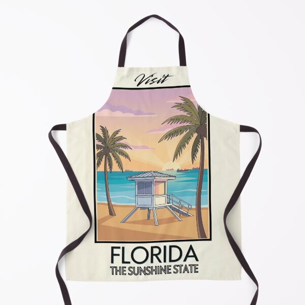 Item preview, Florida Scenic Vintage Style Travel Advert designed and sold by Dimensionality.