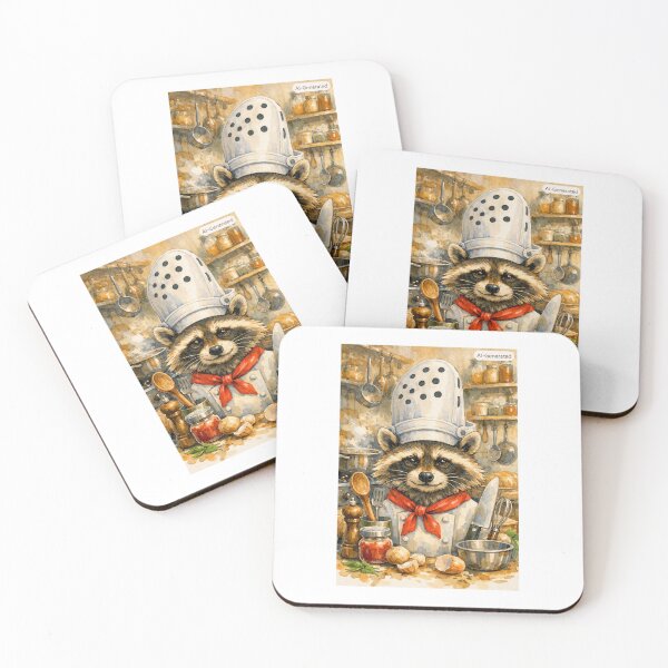 Item preview, Chef Racoo designed and sold by RobertAndMeeko.
