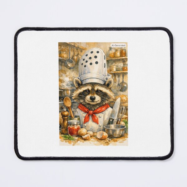 Item preview, Chef Racoo designed and sold by RobertAndMeeko.