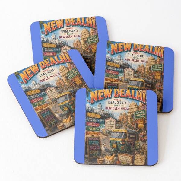 Item preview, New Dealhi Funny Deal Kent Meets New Delhi Travel Parody designed and sold by Hornace88studio.