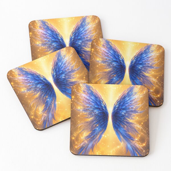 Item preview, Celestial Sapphire Wings designed and sold by Kimberly Palmer.