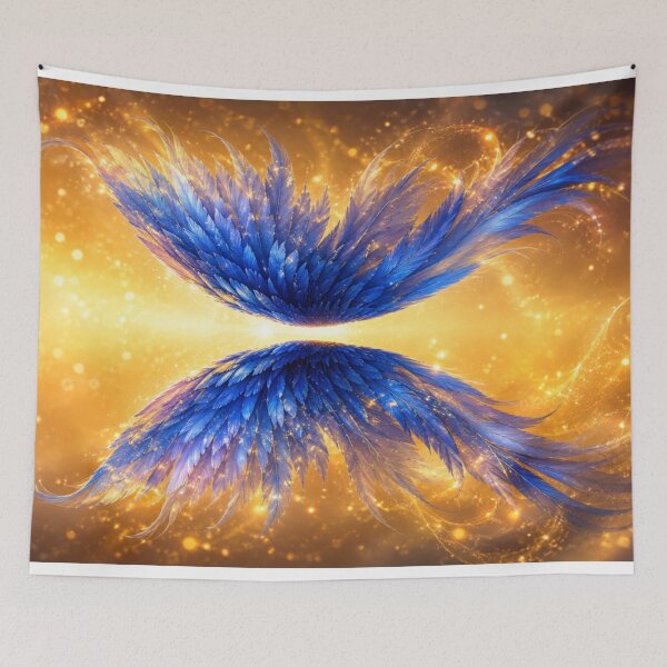 Item preview, Celestial Sapphire Wings designed and sold by Kimberly Palmer.