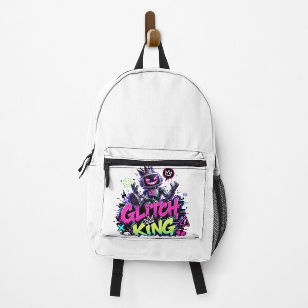Item preview, GLITCH KING Graffiti Sticker PNG | Cyberpunk Gaming Sticker | RGB Gamer Aesthetic | Hacker Style Vinyl Decal | Laptop, PC & Console Gamer Gift designed and sold by Stylestickers55.