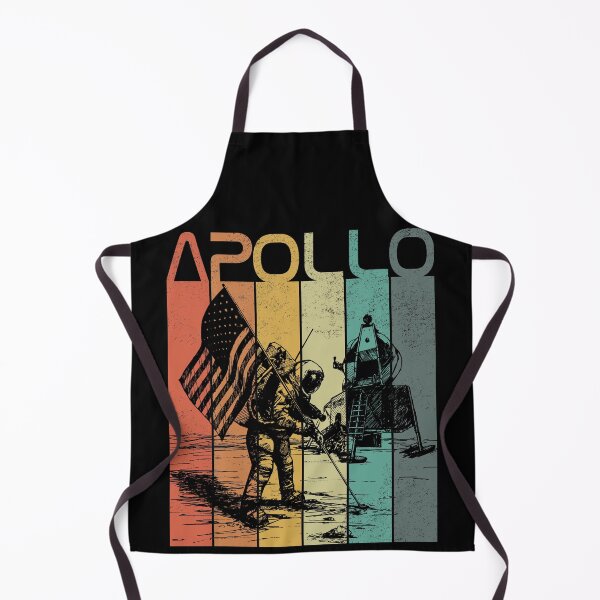 Item preview, Nerdy Apollo Retro Moon Landing Vintage Astronaut Graphic designed and sold by MathWare MathClips.
