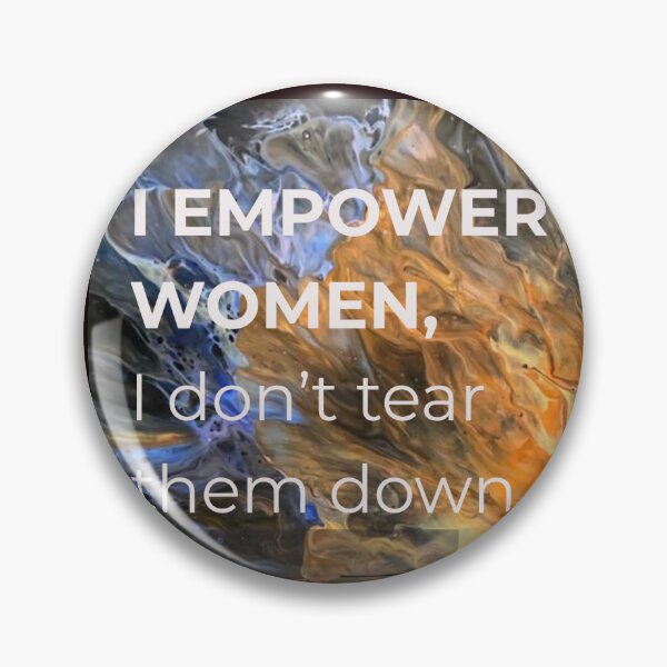 Item preview, I empower women - Sunflower Fluid Art designed and sold by Deep Canvasations.