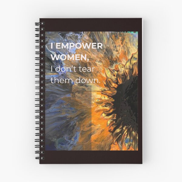 Item preview, I empower women - Sunflower Fluid Art designed and sold by Deep Canvasations.