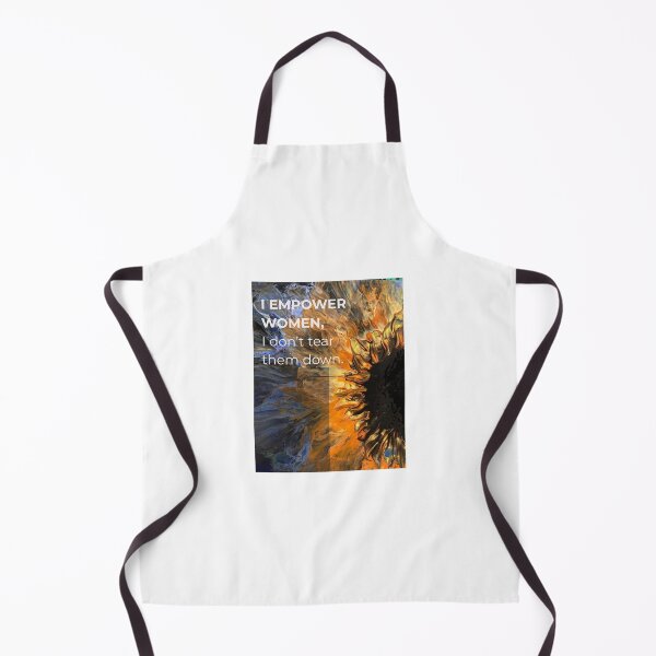 Item preview, I empower women - Sunflower Fluid Art designed and sold by Deep Canvasations.