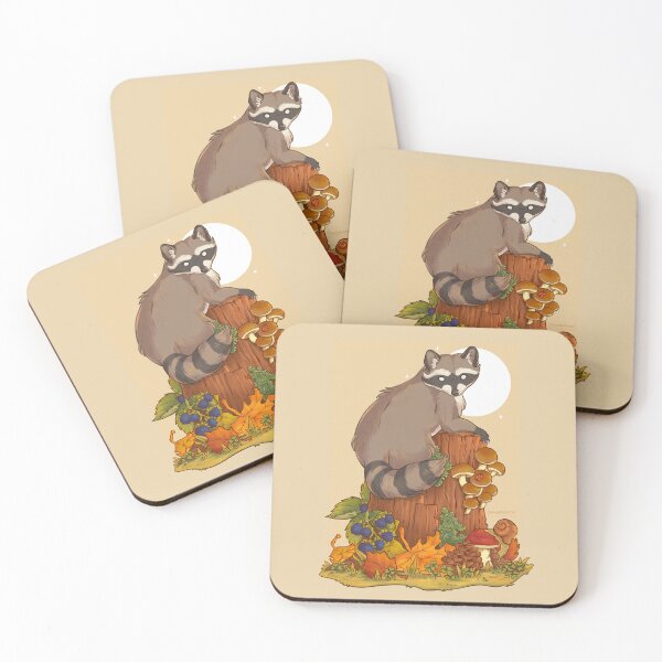 Item preview, Raccoon in the Forest designed and sold by Handbreadth Designs.