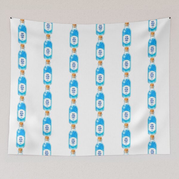 Item preview, Cute Blue Ocean Soda  designed and sold by KJackArtwork.