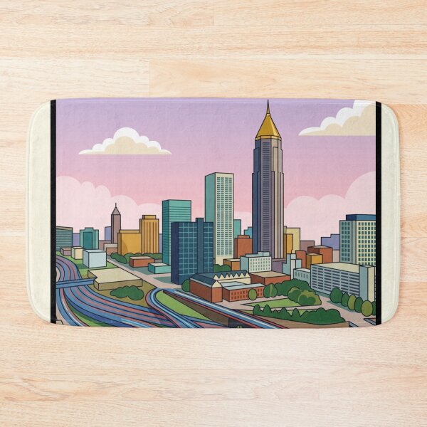 Item preview, Georgia Scenic Vintage Style Travel Advert designed and sold by Dimensionality.