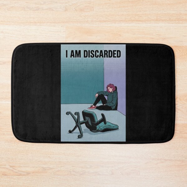 Item preview, I Am Discarded Minimalist Pop Art Poster designed and sold by DuckOddity.