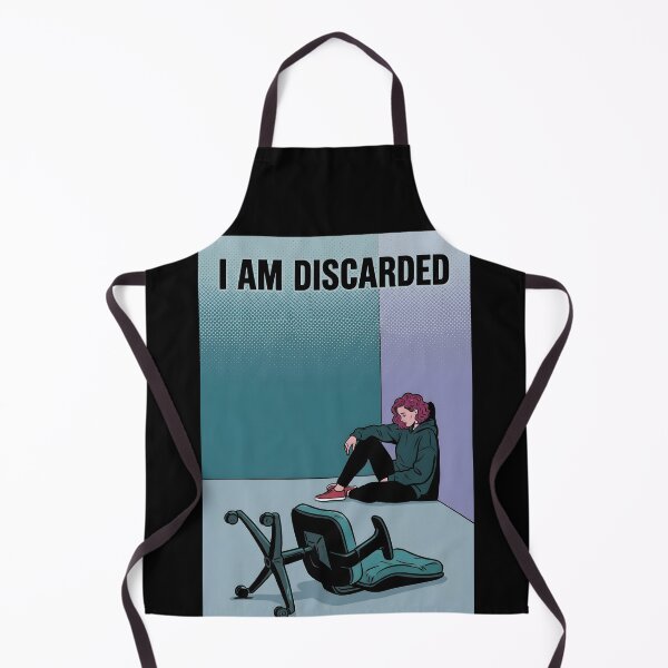 Item preview, I Am Discarded Minimalist Pop Art Poster designed and sold by DuckOddity.
