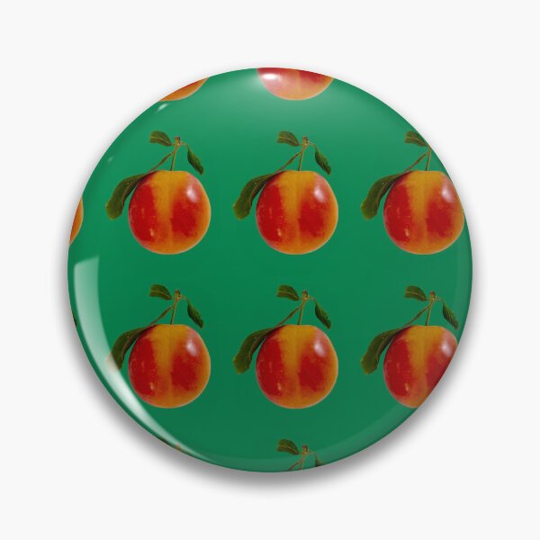 Item preview, Plum pattern on green background  designed and sold by happytraveller1.