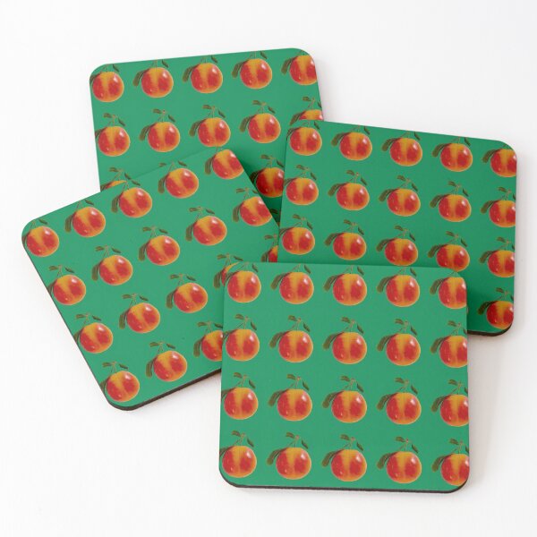 Item preview, Plum pattern on green background  designed and sold by happytraveller1.