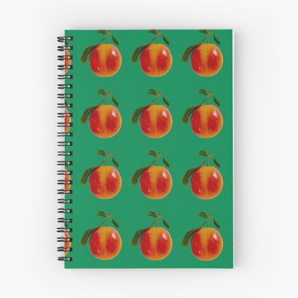 Item preview, Plum pattern on green background  designed and sold by happytraveller1.