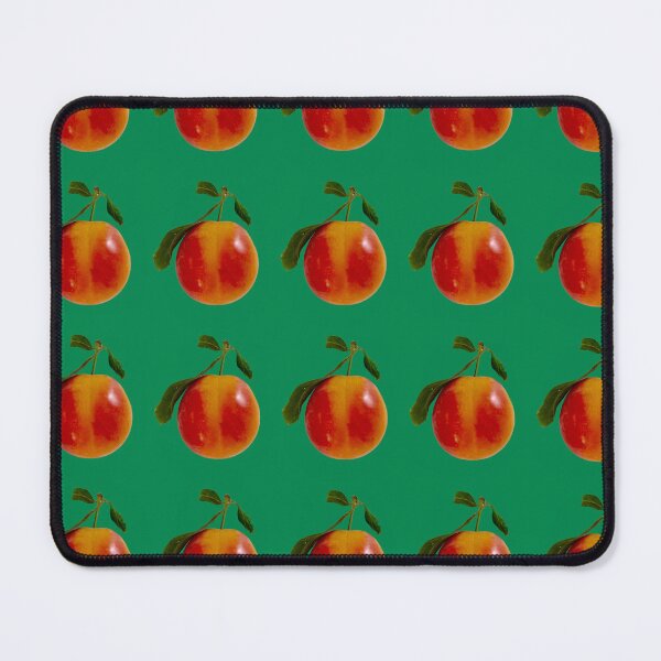Item preview, Plum pattern on green background designed and sold by happytraveller1.