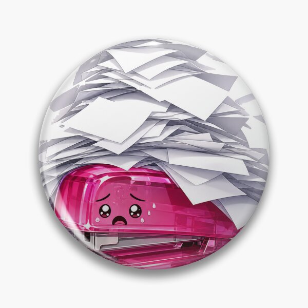 Item preview, Jelly Stapler Buried in Paperwork - Funny Office Chaos designed and sold by GoverArt.