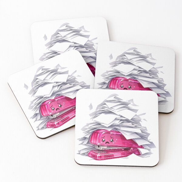Item preview, Jelly Stapler Buried in Paperwork - Funny Office Chaos designed and sold by GoverArt.
