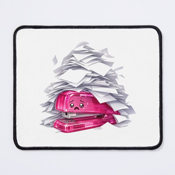 Item preview, Jelly Stapler Buried in Paperwork - Funny Office Chaos designed and sold by GoverArt.