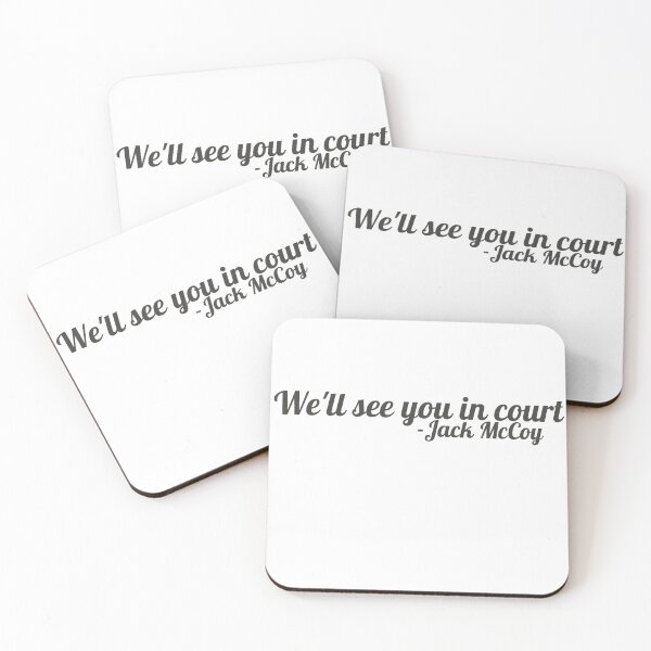 Item preview, We’ll See You in Court Sticker | Law & Order Inspired Legal Quote | Courtroom Humor designed and sold by JusticeForSale.