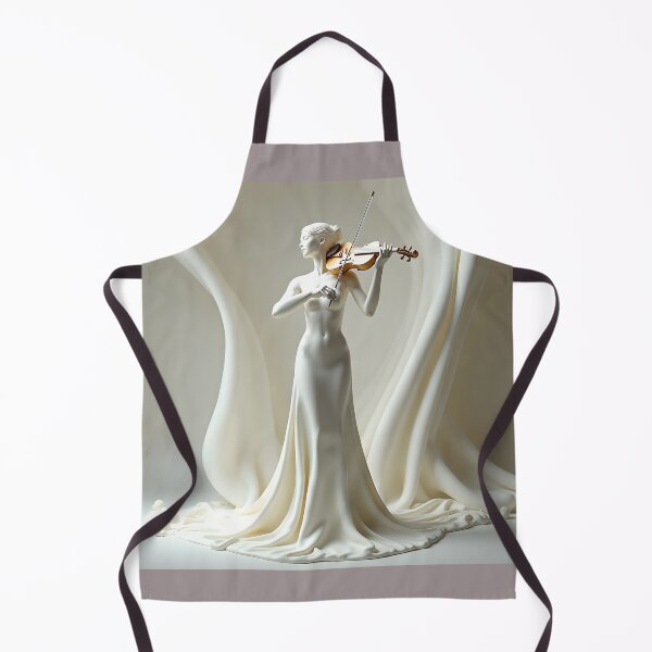 Item preview, The Cosmic Symphony of Milk Art: Ethereal Violinist Fluid Dynamics Canvas designed and sold by Creative-RE.