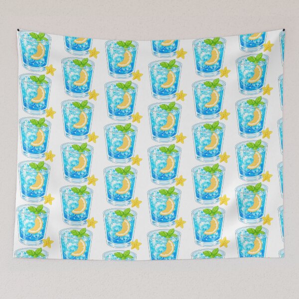Item preview, Cute Blue Ocean Soda  designed and sold by KJackArtwork.