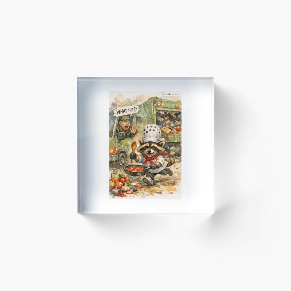 Item preview, Acrylic Block designed and sold by RobertAndMeeko.