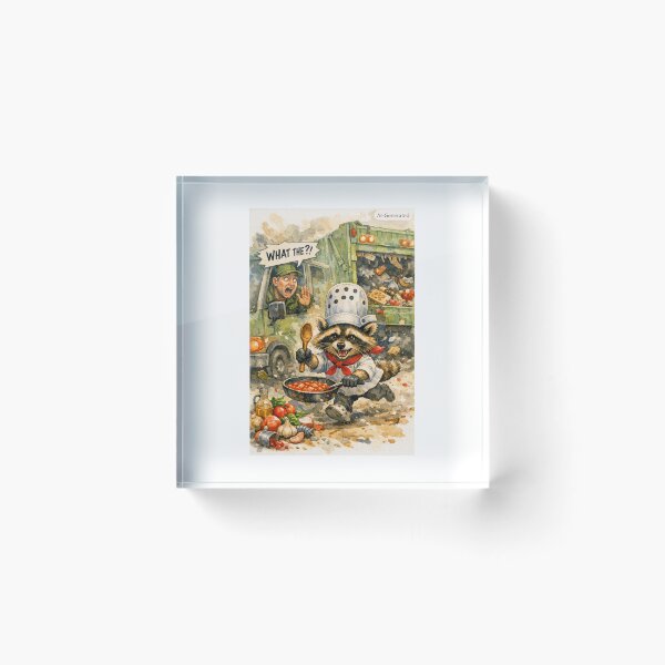 Item preview, Chef Racoo designed and sold by RobertAndMeeko.