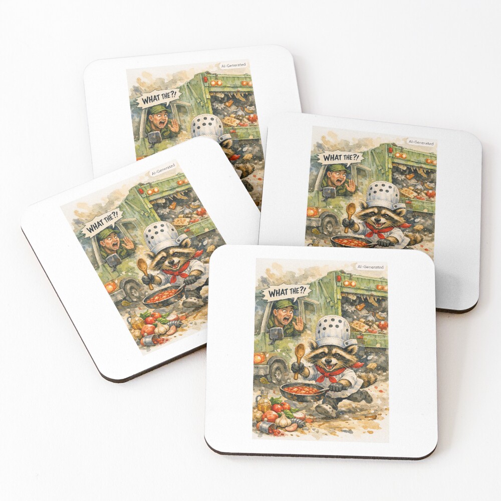 Item preview, Coasters (Set of 4) designed and sold by RobertAndMeeko.
