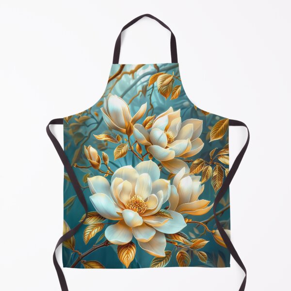 Item preview, White Magnolia Flowers Art designed and sold by MargaretWiktor.